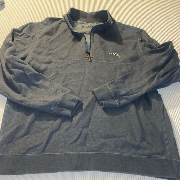 Tommy Bahama Other - Tommy Bahama Gray quarter zip Men’s Pullover medium